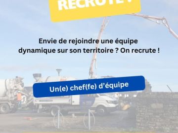 📢 Recrutement - Paysage D’Iroise 📢

Dans le cadre de notre développement,  nous recherchnos un(e) Chef(fe) d’équipe pour renforcer ses équipes terrain !

Vos...